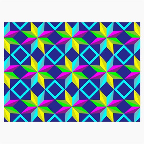 Colorful stars pattern                                                                  Roll Up Canvas Pencil Holder (M) from ArtsNow.com Front