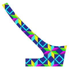 Colorful stars pattern                                                                    Cross Back Hipster Bikini Set from ArtsNow.com Back Right