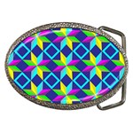 Colorful stars pattern                                                                     Belt Buckle