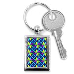 Colorful stars pattern                                                                     Key Chain (Rectangle)