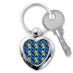 Colorful stars pattern                                                                     Key Chain (Heart)