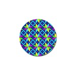 Colorful stars pattern                                                                     Golf Ball Marker