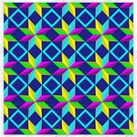 Colorful stars pattern                                                                     Canvas 12  x 12 