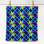 Colorful stars pattern                                                                     Face Towel