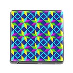 Colorful stars pattern                                                                     Memory Card Reader (Square)