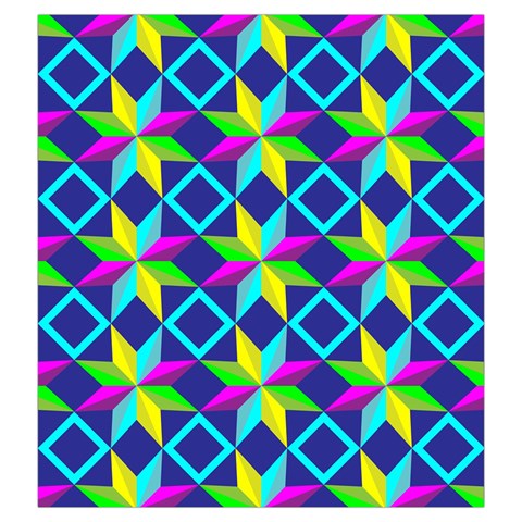 Colorful stars pattern                                                                     Drawstring Pouch from ArtsNow.com Front