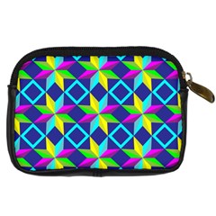 Colorful stars pattern                                                                     Digital Camera Leather Case from ArtsNow.com Back
