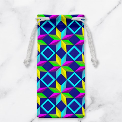 Colorful stars pattern                                                                     Jewelry Bag from ArtsNow.com Front
