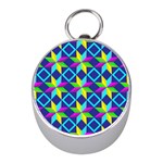 Colorful stars pattern                                                                     Silver Compass (Mini)