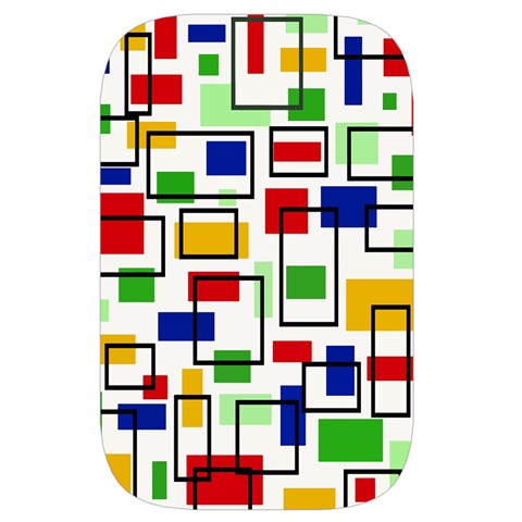 Colorful rectangles                                                                   Waist Pouch (Large) from ArtsNow.com Front