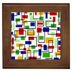 Colorful rectangles                                                                      Framed Tile