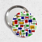 Colorful rectangles                                                                      2.25  Handbag Mirror