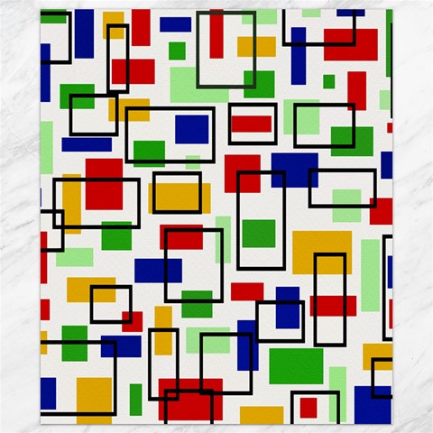 Colorful rectangles                                                                      Canvas 8  x 10  from ArtsNow.com 8.15 x9.66  Canvas - 1