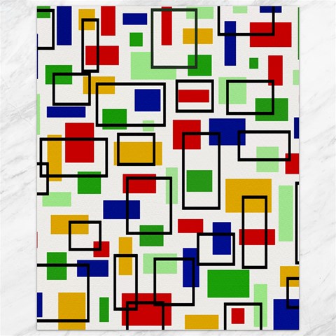 Colorful rectangles                                                                      Canvas 16  x 20  from ArtsNow.com 15.75 x19.29  Canvas - 1