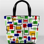 Colorful rectangles                                                                      Bucket Bag