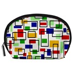 Colorful rectangles                                                                      Accessory Pouch