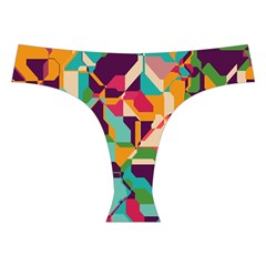 Retro chaos                                                                      Cross Back Hipster Bikini Set from ArtsNow.com Front Under