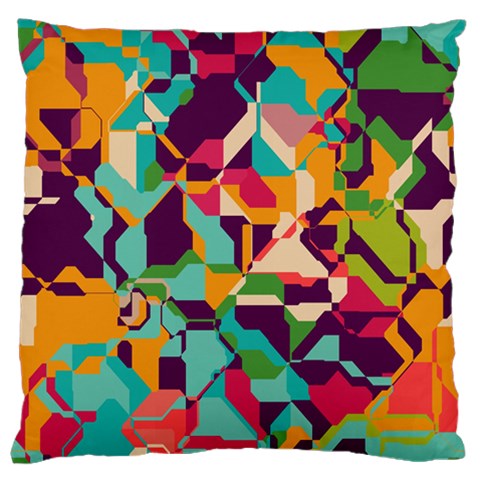 Retro chaos                                                                      Standard Flano Cushion Case (Two Sides) from ArtsNow.com Front