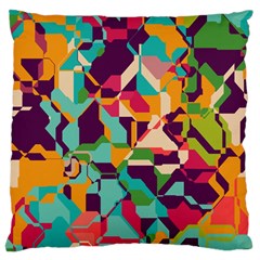 Retro chaos                                                                      Standard Flano Cushion Case (Two Sides) from ArtsNow.com Back