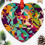 Retro chaos                                                                       Ornament (Heart)