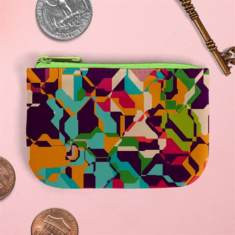 Retro chaos                                                                      Mini Coin Purse from ArtsNow.com Front