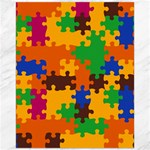 Retro colors puzzle pieces                                                                        Canvas 16  x 20 