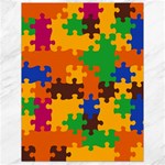 Retro colors puzzle pieces                                                                        Canvas 18  x 24 