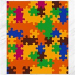 Retro colors puzzle pieces                                                                        Canvas 20  x 24 