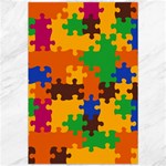 Retro colors puzzle pieces                                                                        Canvas 20  x 30 