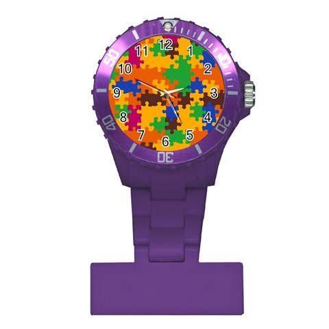 Retro colors puzzle pieces                                                                        Nurses Watch from ArtsNow.com Front