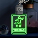 Personalized Name Sport LED Key Chain