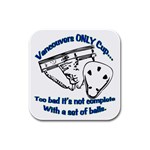 Vancouver s Only Cup Rubber Square Coaster (4 pack)