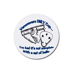 Vancouver s Only Cup Rubber Coaster (Round)