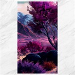 Landscape Landscape Painting Purple Purple Trees Canvas 40  x 72 