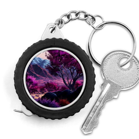 Landscape Landscape Painting Purple Purple Trees Measuring Tape from ArtsNow.com Front