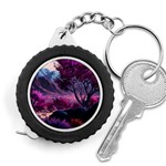 Landscape Landscape Painting Purple Purple Trees Measuring Tape