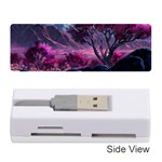 Landscape Landscape Painting Purple Purple Trees Memory Card Reader (Stick)