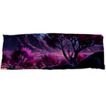 Landscape Landscape Painting Purple Purple Trees Body Pillow Case Dakimakura (Two Sides)