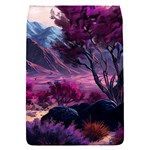 Landscape Landscape Painting Purple Purple Trees Removable Flap Cover (S)