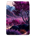 Landscape Landscape Painting Purple Purple Trees Removable Flap Cover (S)