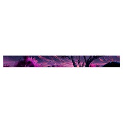 Landscape Landscape Painting Purple Purple Trees Zipper Mini Tote Bag from ArtsNow.com Strap