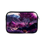 Landscape Landscape Painting Purple Purple Trees Apple MacBook Pro 15  Zipper Case