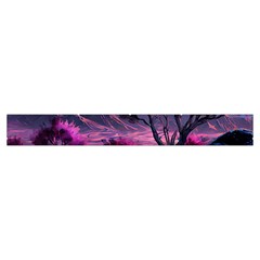 Landscape Landscape Painting Purple Purple Trees Make Up Case (Small) from ArtsNow.com Zipper Tape Back