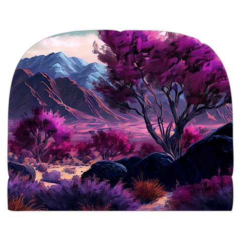 Landscape Landscape Painting Purple Purple Trees Make Up Case (Large) from ArtsNow.com Front