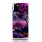 Landscape Landscape Painting Purple Purple Trees Samsung Galaxy S20Plus 6.7 Inch TPU UV Case