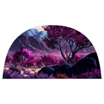 Landscape Landscape Painting Purple Purple Trees Anti scalding pot cap