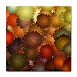 Flower Flora Decoration Pattern Drawing Floral Tile Coaster