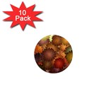 Flower Flora Decoration Pattern Drawing Floral 1  Mini Magnet (10 pack) 