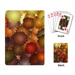 Flower Flora Decoration Pattern Drawing Floral Playing Cards Single Design (Rectangle)