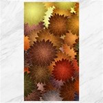 Flower Flora Decoration Pattern Drawing Floral Canvas 40  x 72 